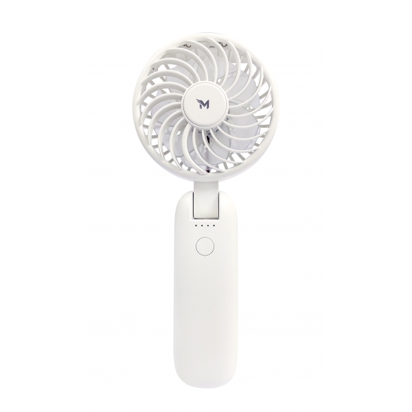 Machino M13 白色勾掛式雙扇葉手持風扇